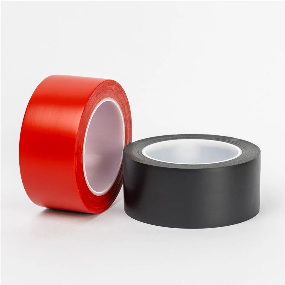 PE Tube Single Color Floor Protection PVC Marking Tape PE Tube Single Color Floor Protection PVC Marking Tape