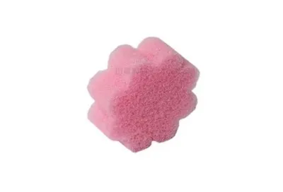 Форма цветов чувствительна к температуре губки